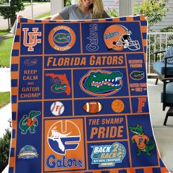 Alternative view of NCAA Florida Gators Collection Fleece Blanket