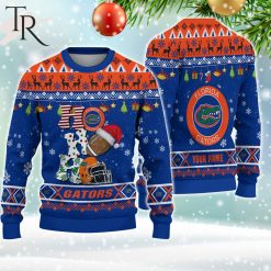 NCAA Florida Gators HO HO HO Ugly Christmas Sweater