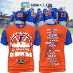 NCAA Florida Gators National Champions 2023 Orange T-Shirt