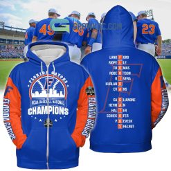 NCAA Florida Gators National Champions 2023 Zip Up Hoodie