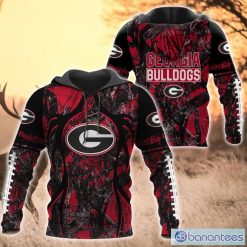 NCAA Georgia Bulldogs Camo Hunting Pullover Hoodie
