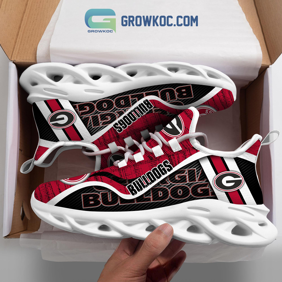 NCAA Georgia Bulldogs Clunky Max Soul Shoes