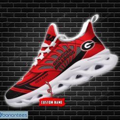 Alternative view of NCAA Georgia Bulldogs Custom Name New Style Max Soul Shoes