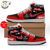 NCAA Georgia Bulldogs Custom Name Number Black Red Air Jordan 1 High Sneakers