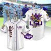 NCAA LSU Tigers 2023 World Series Champions Baseball Jersey