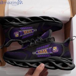 NCAA LSU Tigers Black Max Soul Shoes