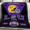 NCAA LSU Tigers EST 1893 Fleece Blanket