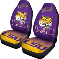 Alternative view of NCAA LSU Tigers New Fashion Fantastic Car Seat Covers