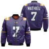 NCAA LSU Tigers Tyrann Mathieu #7 Bomber Jacket