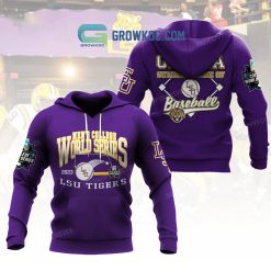 NCAA LSU Tigers World Series 2023 Pullover Hoodie