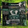 NCAA Michigan State Spartans EST 1896 Quilt Blanket