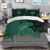 NCAA Michigan State Spartans Green Bedding Set