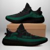 NCAA Michigan State Spartans Green Black Yeezy Boost Sneakers