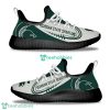 NCAA Michigan State Spartans White Green Reze Sneakers