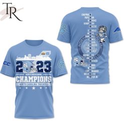 NCAA North Carolina Tar Heels 2023 Duke’s Mayo Bowl T-Shirt