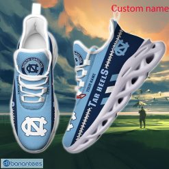 Alternative view of NCAA North Carolina Tar Heels Custom Name New Design Max Soul Shoes