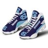 NCAA North Carolina Tar Heels Dark Blue Air Jordan 13 Shoes