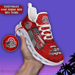 NCAA Ohio State Buckeyes Custom Name Number Clunky Max Soul Shoes
