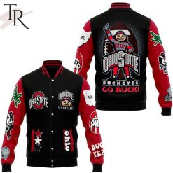 NCAA Ohio State Buckeyes Go Buck Baseball Jacket