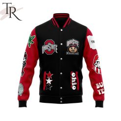 Alternative view of NCAA Ohio State Buckeyes Go Buck Baseball Jacket