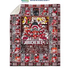 NCAA Ohio State Buckeyes Go Bucks Legend Fleece Blanket