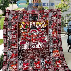 NCAA Ohio State Buckeyes Go Bucks Legend Quilt Blanket