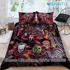 NCAA Ohio State Buckeyes Horror Characters Bedding Set