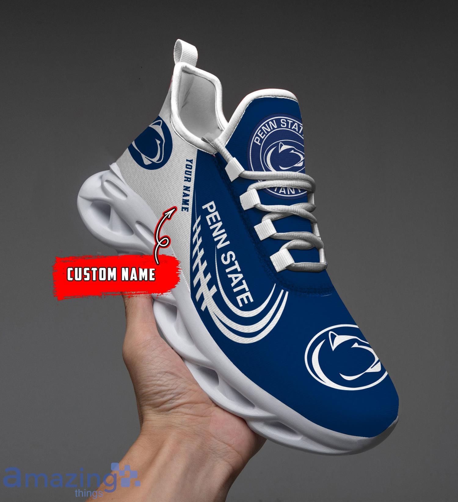 NCAA Penn State Nittany Lions Custom Name Sport Style Max Soul Shoes - Image 3