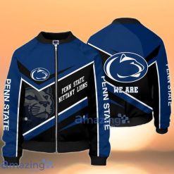 NCAA Penn State Nittany Lions Logo We Are Bomber Jacket