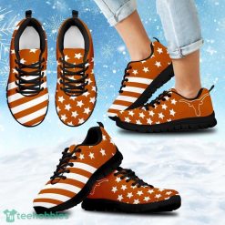 Alternative view of NCAA Texas Longhorns American Flag Full Stars Running Shoes