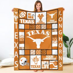 NCAA Texas Longhorns Collection Fleece Blanket