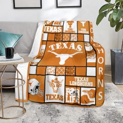 Alternative view of NCAA Texas Longhorns Collection Fleece Blanket