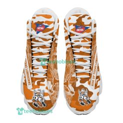 Alternative view of NCAA Texas Longhorns Custom Name Camo White Air Jordan 13 Shoes