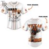 NCAA Texas Longhorns Custom Name Number Big 12 Championship White Baseball Jersey