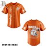 NCAA Texas Longhorns Custom Name Number Big 12 Conference Championship Baseball Jersey