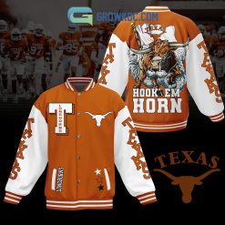 NCAA Texas Longhorns Hook’ Em Horns Baseball Jacket