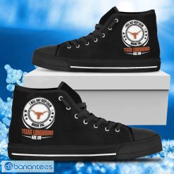 NCAA Texas Longhorns I Will Not Keep Calm High Top Shoes