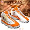 NCAA Texas Longhorns Orange White Air Jordan 13 Shoes