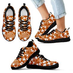 Alternative view of NCAA Texas Longhorns Puzzle Logo Running Shoes