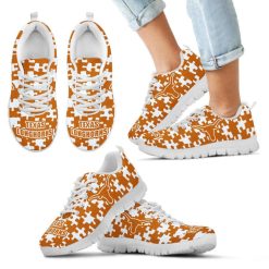 NCAA Texas Longhorns Puzzle Logo Running Shoes