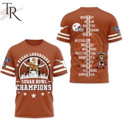 NCAA Texas Longhorns Sugar Bowl Champions T-Shirt