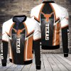 NCAA Texas Longhorns White Black Bomber Jacket