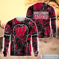 NCAA Wisconsin Badgers Camo Hunting Sweatshirt