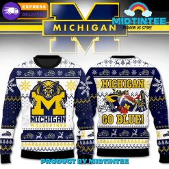 NCAA Michigan Wolverines Go Blue Sweater
