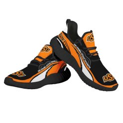NCAA Oklahoma State Cowboys Black Orange Reze Sneakers