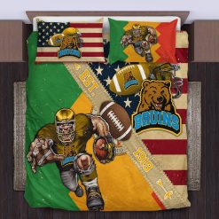 NCAA UCLA Bruins Player Vintage Flag Bedding Set