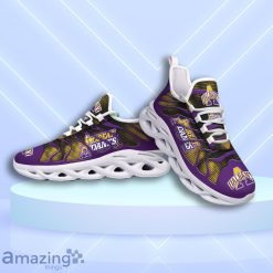 NCAA Albany Great Danes Logo Hole Background Max Soul Shoes