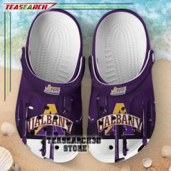 Alternative view of NCAA Albany Great Danes Melting Paint Crocs