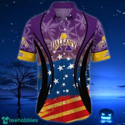 Alternative view of NCAA Albany Great Danes Star Pattern Hawaiian Shirt