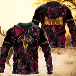 NCAA Arizona State Sun Devils Camo Hunting Pullover Hoodie